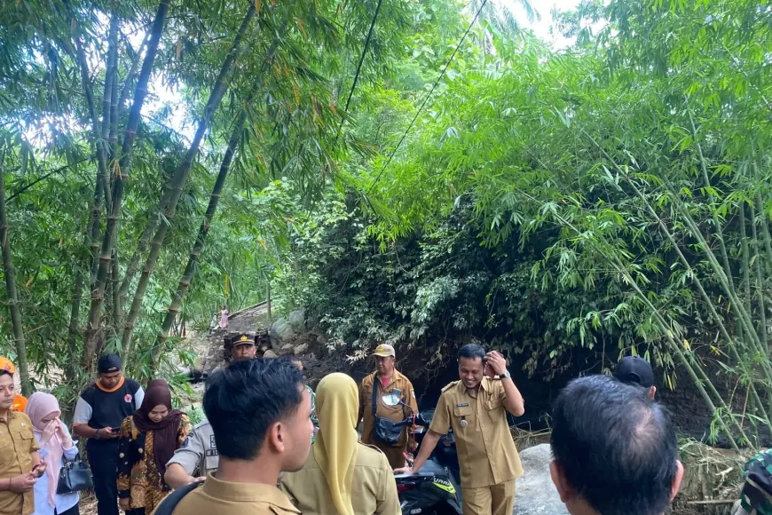 Pasca Banjir Dan Tanah Longsor Pemkab Bondowoso Bakal Bangun Jembatan