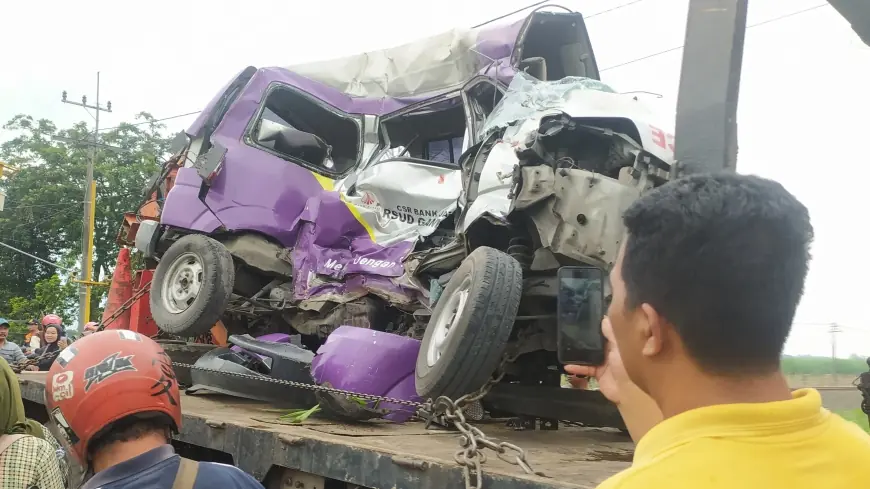 Tabrakan Ambulans RSUD Gambiran Kota Kediri dan KA Matarmaja, Sopir Tewas