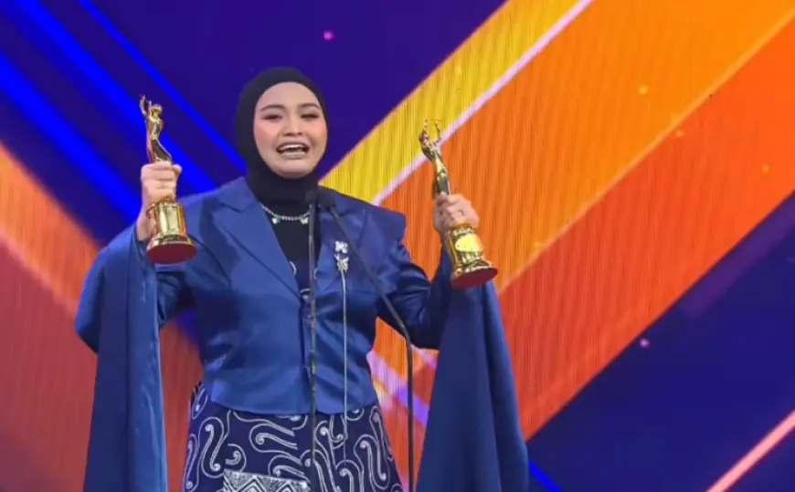 Salma, Penyanyi Asal Probolinggo Jadi Bintang AMI Awards 2024 dengan Borong 4 Penghargaan