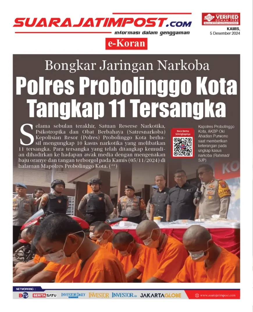 eKoran, Edisi Kamis, 05 Desember 2024