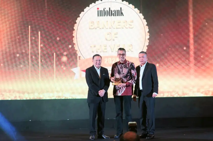 Prestasi Bank Jatim: Busrul Iman Diganjar Banker of the Year 2024, Bank Terus Dorong Inovasi Digital