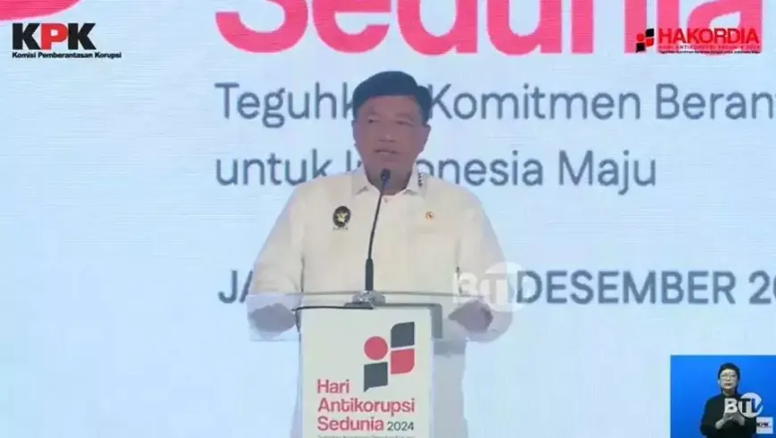 Hari Antikorupsi Sedunia 2024, Menko Polhukam Budi Gunawan Ajak Bangsa Bersatu Lawan Korupsi