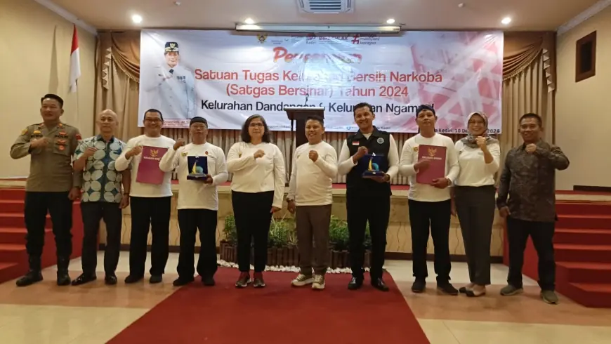 Dua Kelurahan di Kota Kediri Dibuatkan Satgas Antinarkoba