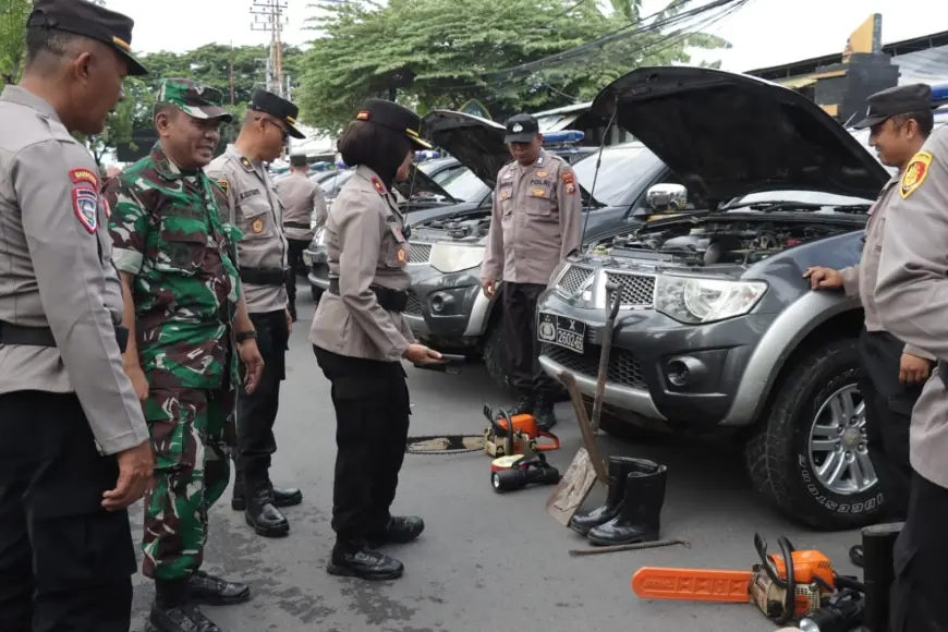 Polres Sampang Bersiap Tangani Bencana Hidrometeorologi