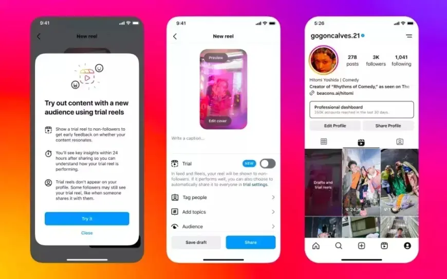 Instagram Luncurkan Fitur 'Trial Reels', Bantu Kreator Eksperimen Konten dan Cara Baru Trending