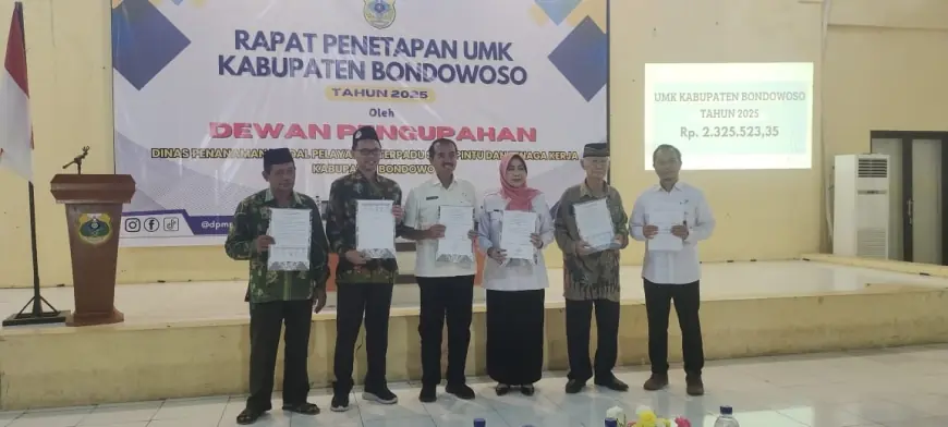 UMK Bondowoso Tahun 2025 Diusulkan Naik Jadi Rp 2,3 Juta