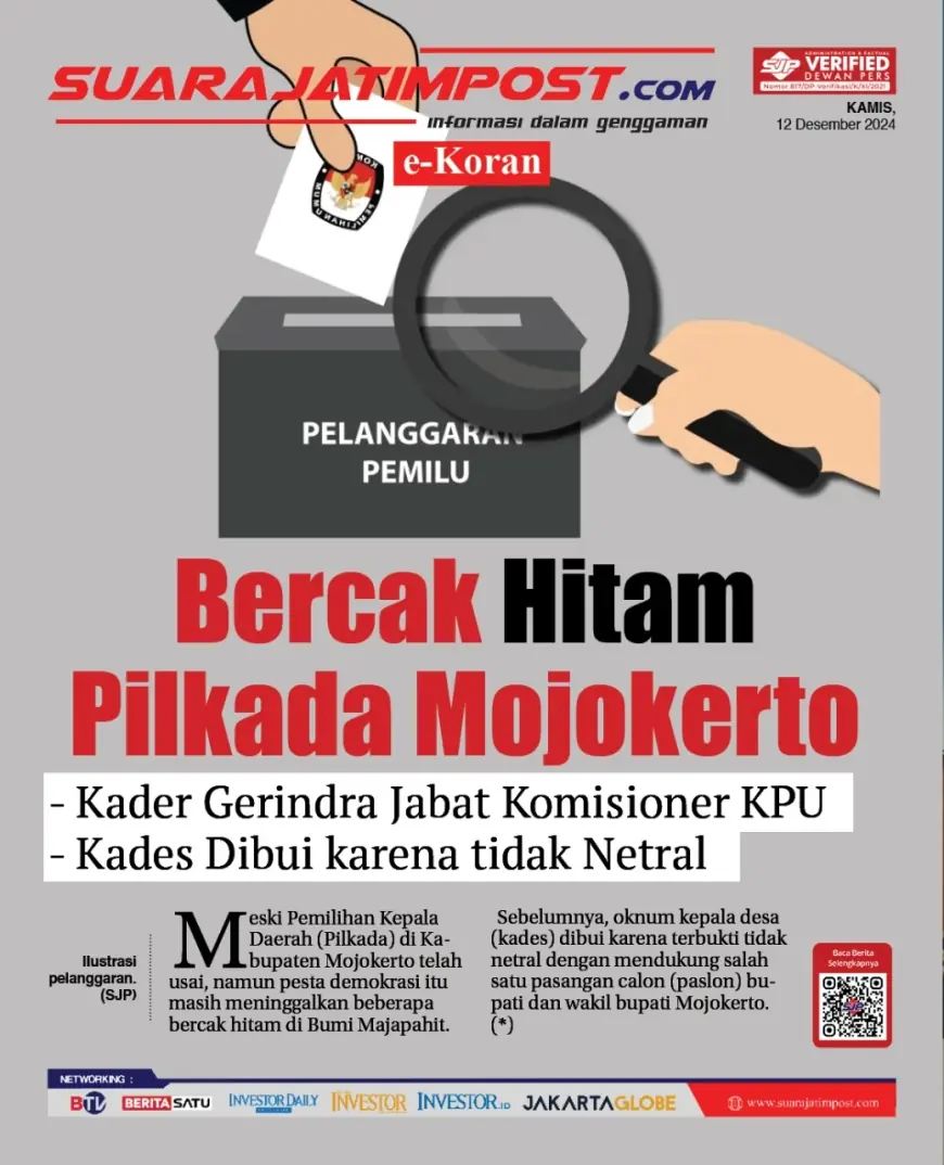 eKoran, Edisi Kamis, 12 Desember 2024