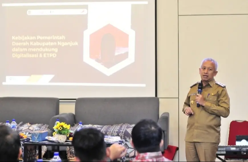 Melalui TP2DD, Pj Bupati Nganjuk Dorong Perluasan Digitalisasi Daerah