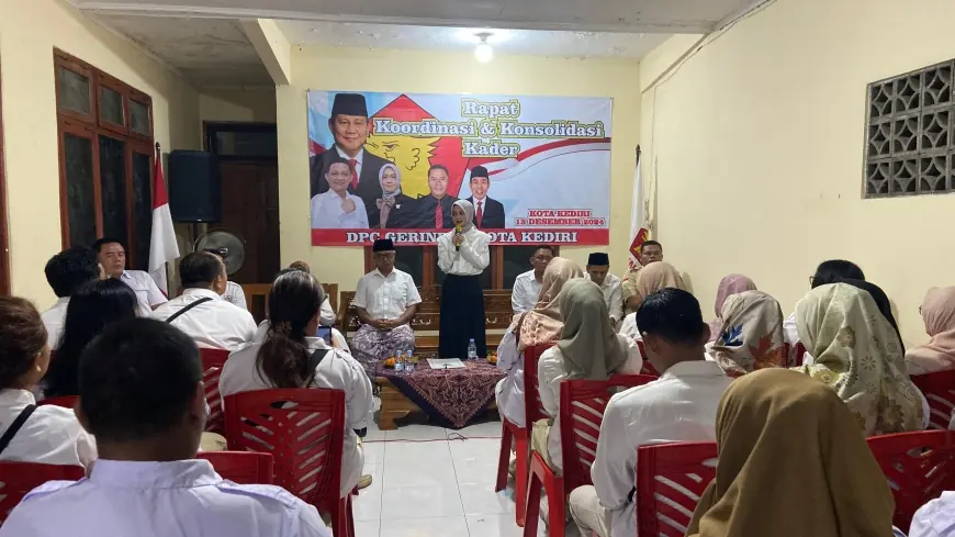 Hadiri Konsolidasi Gerindra, Vinanda – Gus Qowim Sampaikan Terima Kasih