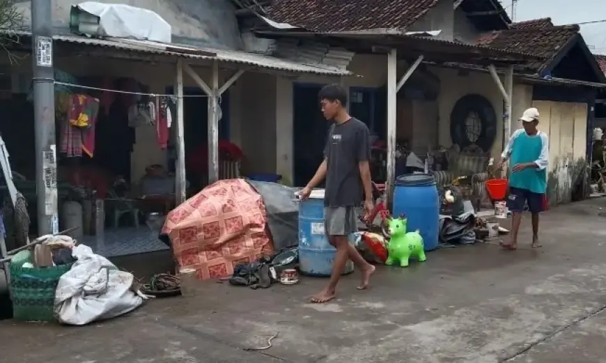 Banjir di Mojokerto Mulai Surut, Saatnya Warga Hitung Kerugian Materil