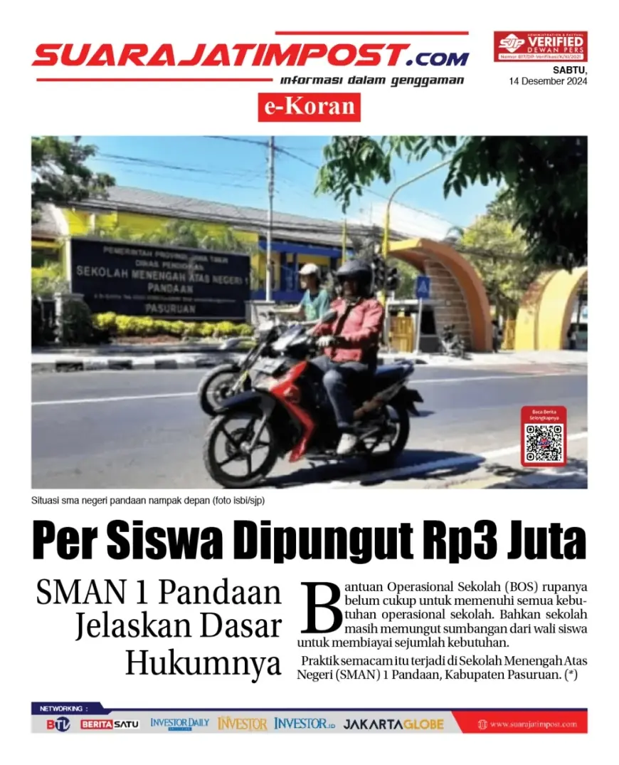 eKoran, Edisi Sabtu, 14 Desember 2024