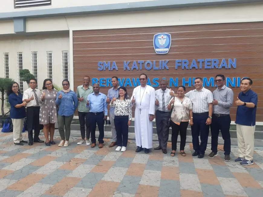 SMA Katolik Frateran Surabaya Jadi Rujukan Madagaskar untuk Pengembangan Guru