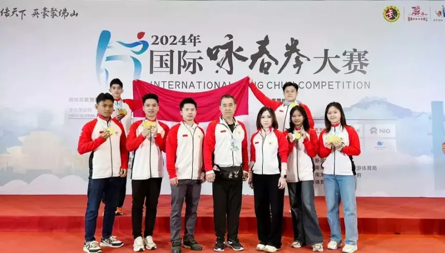 Ganas, Timnas Wing Chun Indonesia Sabet 15 Medali Emas di Kejuaraan Internasional 2024