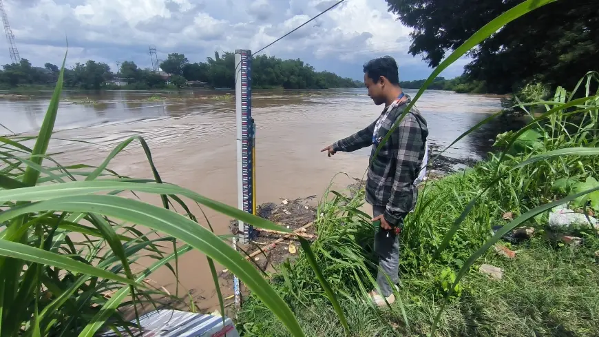 Bengawan Solo di Bojonegoro Siaga Kuning