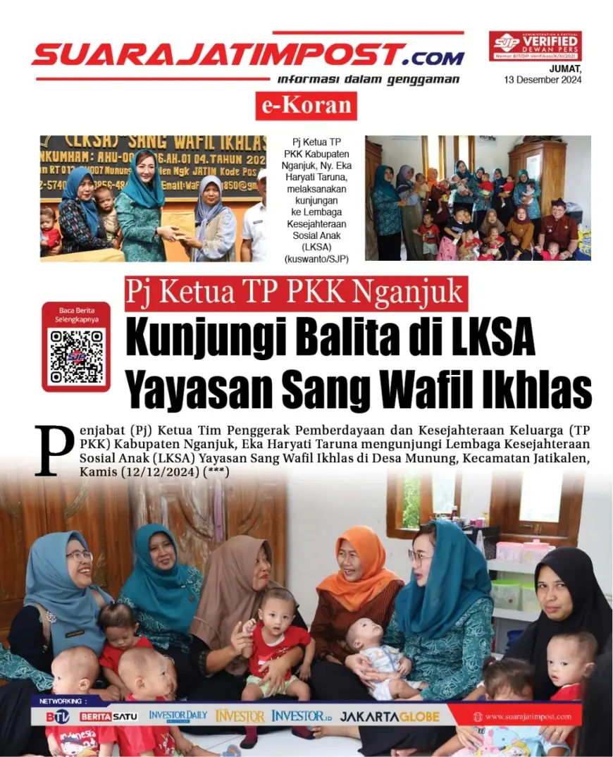 eKoran, Edisi Jumat, 13 Desember 2024