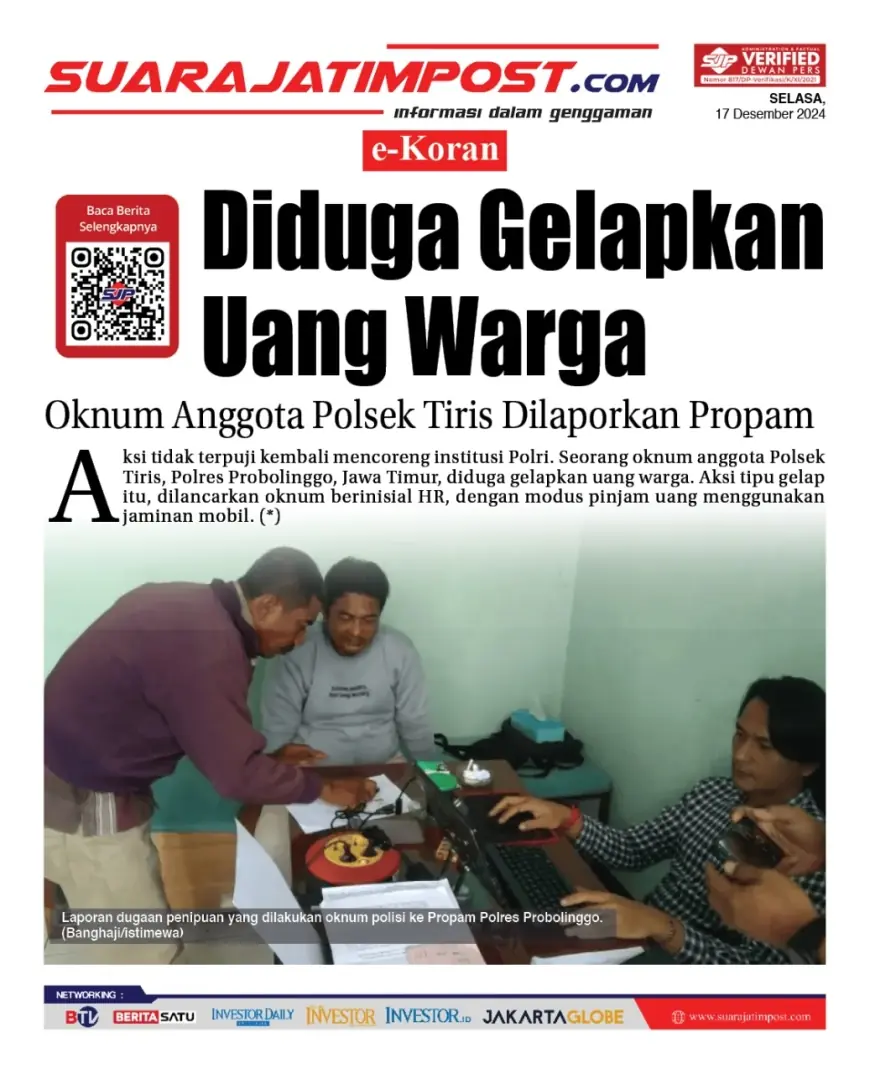 eKoran, Edisi Selasa, 17 Desember 2024