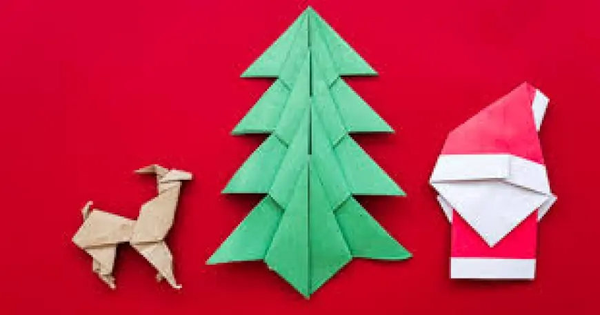 Ini 10 Dekorasi Natal Origami Kreatif yang Bisa Dibuat Bersama Anak untuk Suasana Lebih Meriah