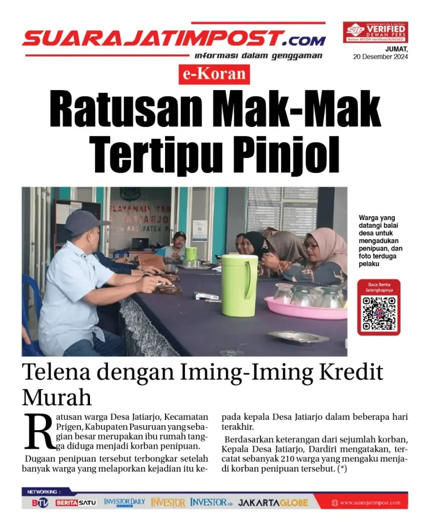 eKoran, Edisi Jumat, 20 Desember 2024