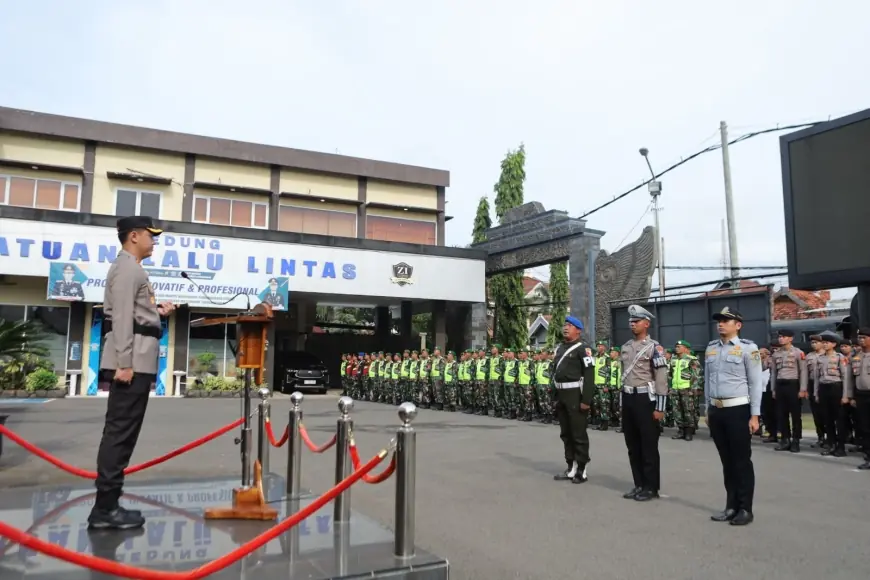 Polres Lamongan Terjunkan 204 Personil  Amankan Nataru