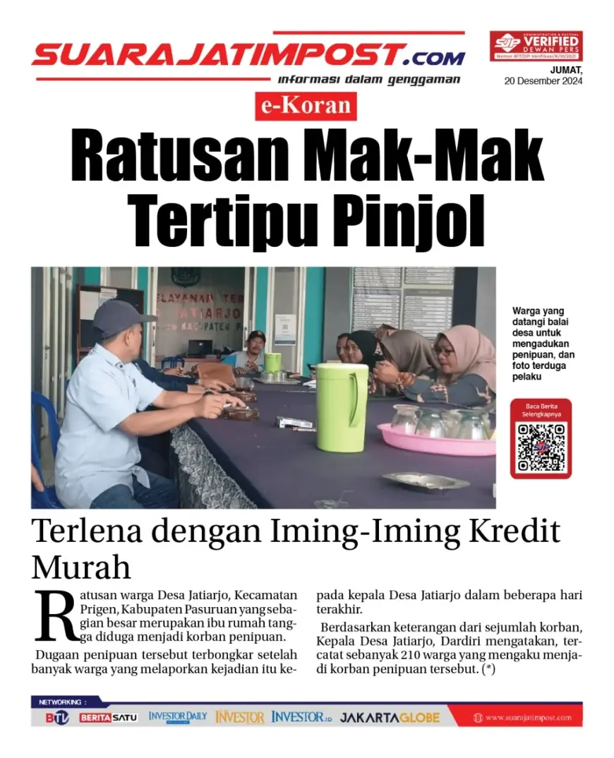 eKoran, Edisi Jumat, 20 Desember 2024