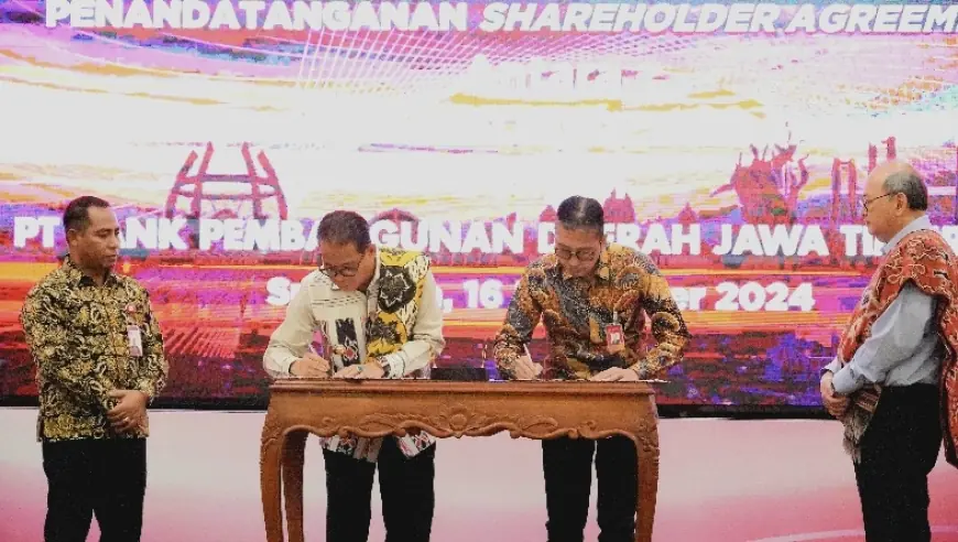 Penguatan KUB: Bank Jatim dan Bank NTT Sinergikan Potensi Ekonomi Daerah lewat Tanda Tangan SHA