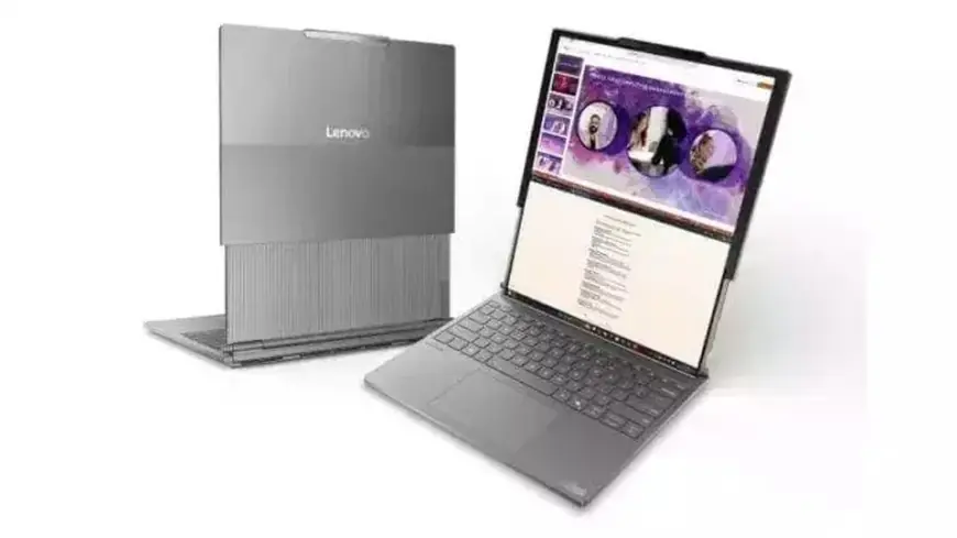 Lenovo Luncurkan Laptop Pertama di Dunia dengan Layar Gulung, Siap Revolusi Pasar Teknologi!