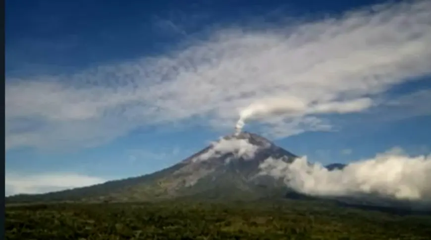 Pendakian Baru Dibuka setelah Lima Tahun, Semeru Meletus Hebat di Hari Natal