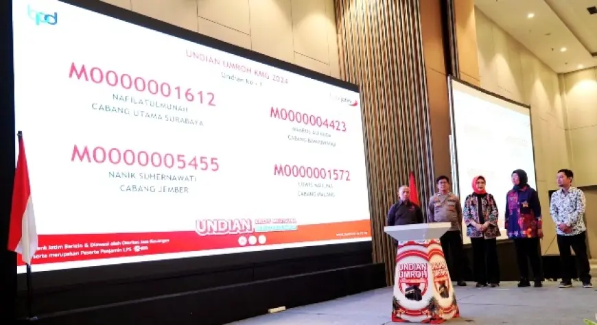 Apresiasi Bank Jatim kepada Nasabah Melalui Undian Kredit Multiguna Berhadiah Umroh