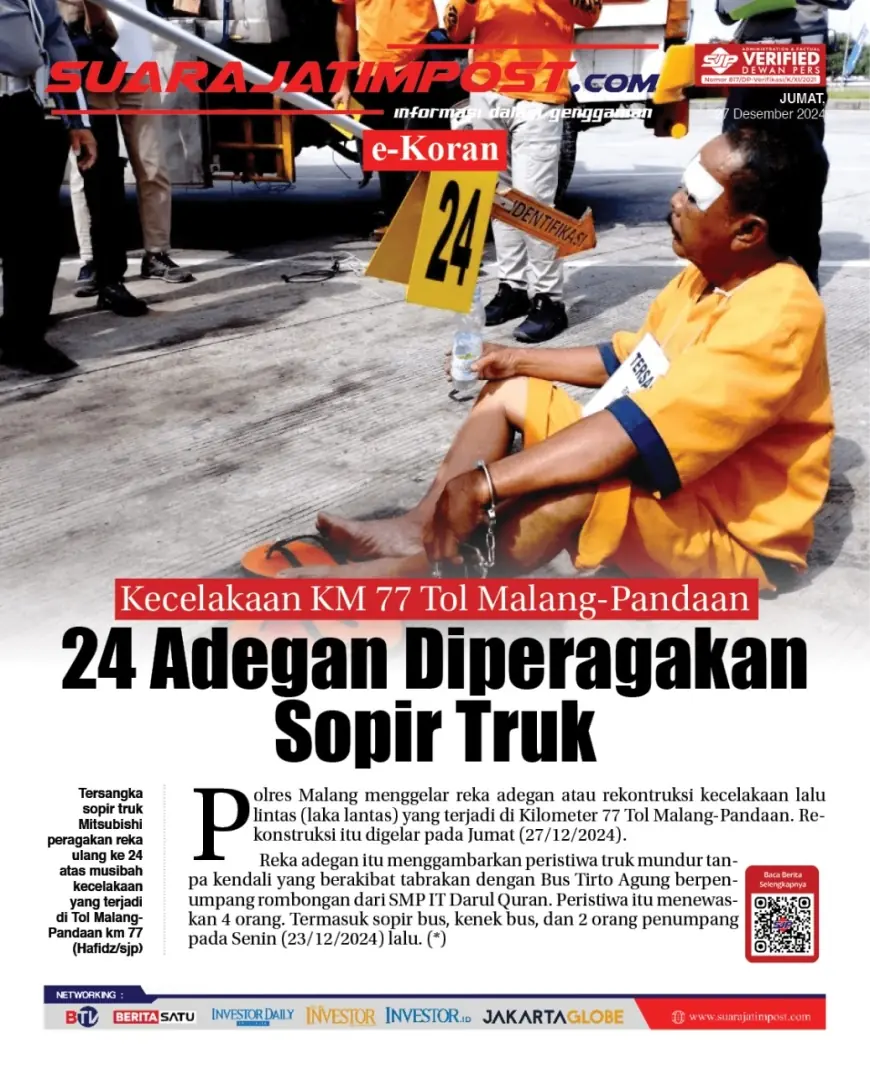 eKoran, Edisi Jumat, 27 Desember 2024