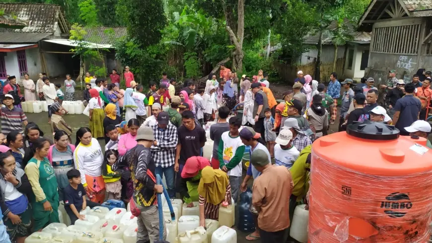 Anggaran Terbatas, BPBD Bondowoso Stop Droping Air Desa Terdampak Bencana