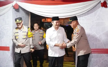 Bupati Lamongan Pantau Langsung Perayaan Malam Tahun Baru 2025
