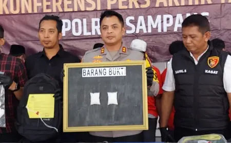 Selama 2024, Polisi Sampang Amankan Ratusan Kurir Sabu-sabu