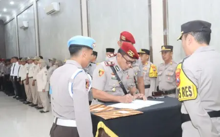 Wakapolres dan Kasatreskrim Polres Bondowoso Diganti