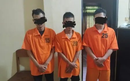 Polisi di Nganjuk Amankan 3 Pelaku Pengeroyokan
