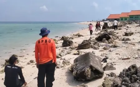 Dua Sekolah di Pulau Mandangin Rawan Tertimpa Bencana, BPBD Ajukan Bantuan ke Provinsi