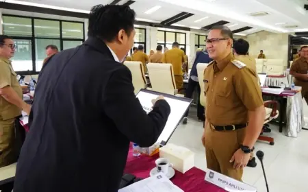 Inspektorat Nilai Pj Wali Kota Batu Aries Agung Paewai Capai Target Indikator Kinerja