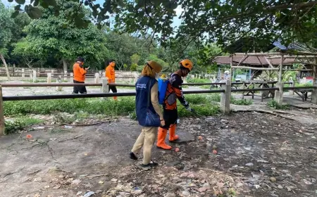 Cegah Penularan Virus PMK, Pasar Hewan Bondowoso Disemprot Disinfektan