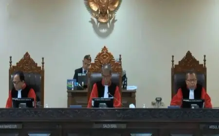 Anwar Usman Absen, MK Tetap Gelar Sidang PHPU Pilkada Kota Probolinggo