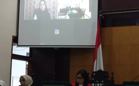 Menangis, Polwan Bakar Suami di Mojokerto Ingin Peluk Ketiga Anaknya