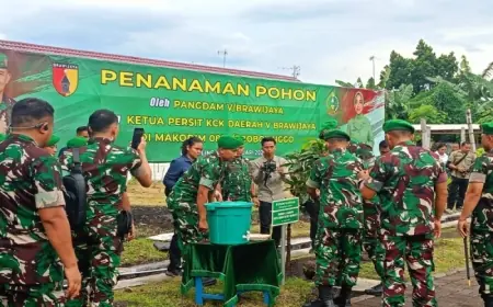 Kunjungi Probolinggo, Pangdam V Brawijaya Pastikan Target Produksi Beras 2 Juta Ton di Jatim