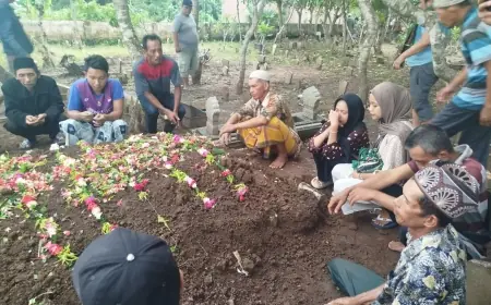 Ayah Balita Korban Ledakan di Mojokerto Hanya Bisa Pasrah Ditinggal Dua Orang Tercintanya 