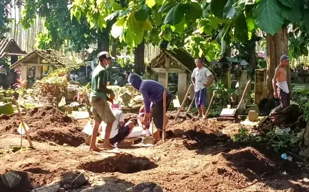 Demi Pembangunan Jalan, 486 Makam di Blitar Dibongkar