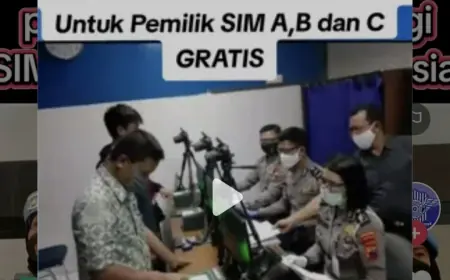 Viral Kabar SIM Gratis, Kasatlantas Polres Nganjuk Sebut Hoaks