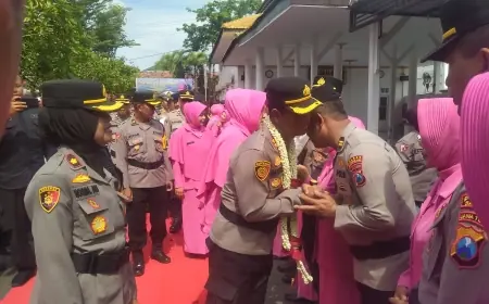 AKBP Hartono Resmi Jabat Kapolres Sampang