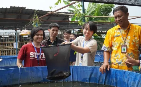 Gandeng SUTD Singapura, PCU Surabaya Berdayakan Pelaku UMKM di Gunung Anyar