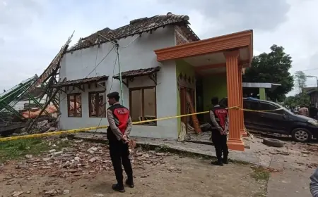 Ledakan Dahsyat di Rumah Polisi di Mojokerto, Apa Kata Mereka?