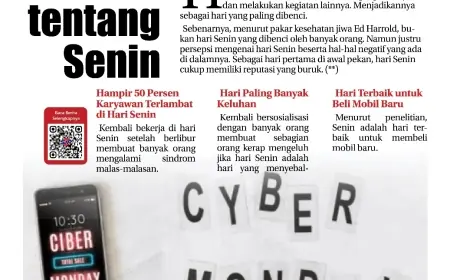 eKoran, Edisi Senin, 20 Januari 2025