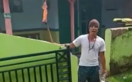 Tak Jera Usai Diamuk PKL, Agus Si Preman Kampung Asal Probolinggo Ancam Bakar Rumah Warga