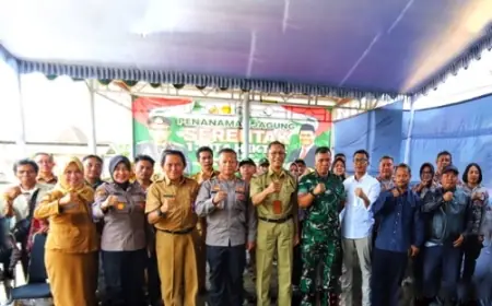 Kota Malang Terlibat Penanaman Jagung Serentak untuk Swasembada Pangan 2025