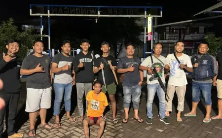 Seorang Pelaku Begal di Pasuruan Diborgol Polisi, Ternyata Residivis Kambuhan